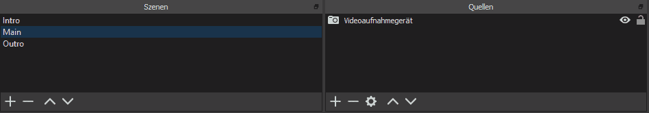 Streaming für Djs OBS Software