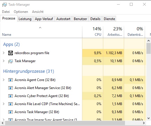 Taskmanager